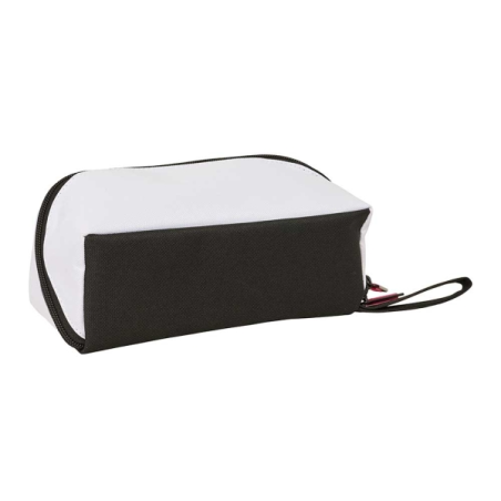Trousse Real Madrid 26/27 noir et blanc 20 x 8 x 8 cm