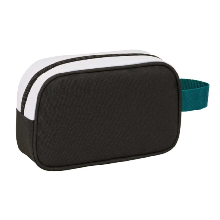 Safta Real Madrid Trousse 26/27 Noir/Blanc 22 x 13,5 x 8 cm