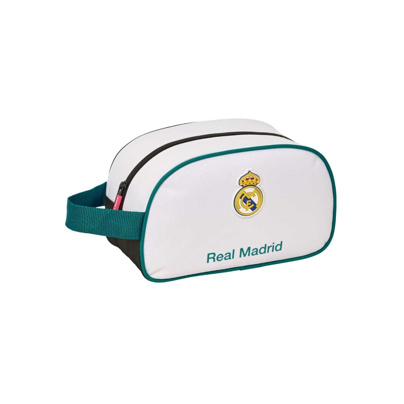 Trousse de toilette Real Madrid 26/27 noir/blanc 26x15x12 cm Trousse de toilette Real Madrid 26/27 noir/blanc 26x15x12 cm