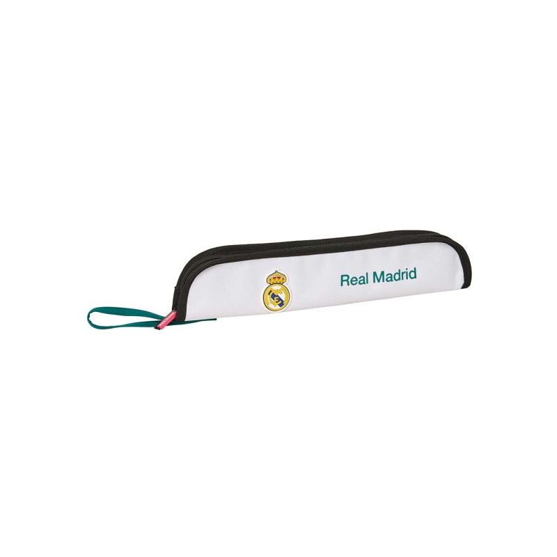 Portaflautas Real Madrid 26/27 noir/blanc intérieur matelassé Portaflautas Real Madrid 26/27 noir/blanc intérieur matelassé