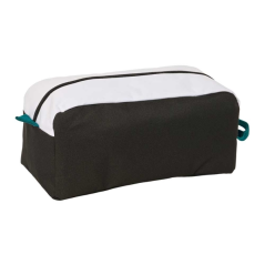 Sac à chaussures Real Madrid 26/27 9 L noir et blanc 34 x 15 x 18 cm