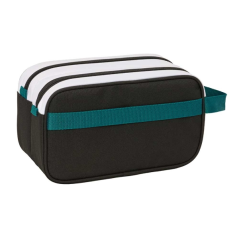 Nécessaire Real Madrid 26/27 noir blanc 2 compartiments 26x15x1
