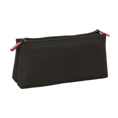 Trousse Real Madrid 26/27 2 compartiments noir et blanc 22 x 10 x 8 cm