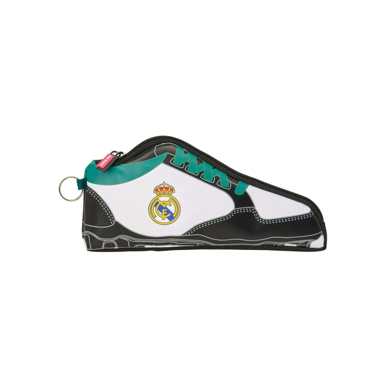 Trousse Portatodo Real Madrid 26/27 noir et blanc 24 x 10 x 2 cm Trousse Portatodo Real Madrid 26/27 noir et blanc 24 x 10 x 2 cm