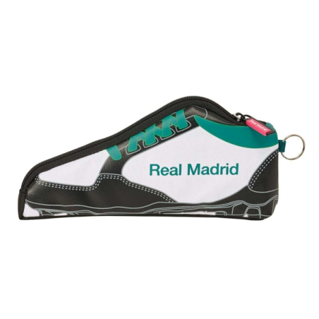 Trousse Portatodo Real Madrid 26/27 noir et blanc 24 x 10 x 2 cm