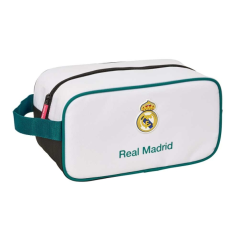 trousse à chaussures Real Madrid blanche