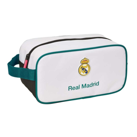 trousse à chaussures Real Madrid blanche