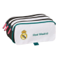 Trousse Real Madrid 26/27 3 compartiments noir/blanc