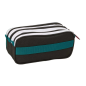 Trousse Real Madrid 26/27 3 compartiments noir/blanc