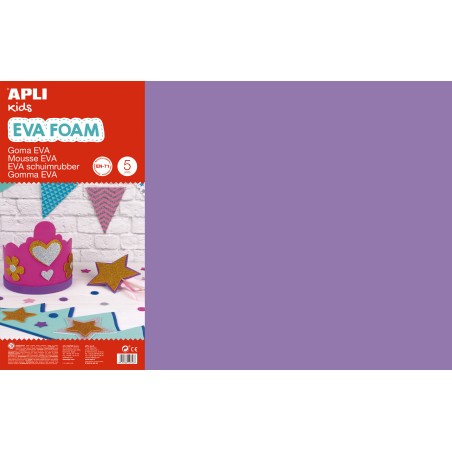✅ Appli Lot de 5 Mousse Lilas EVA couleur Morado en stock