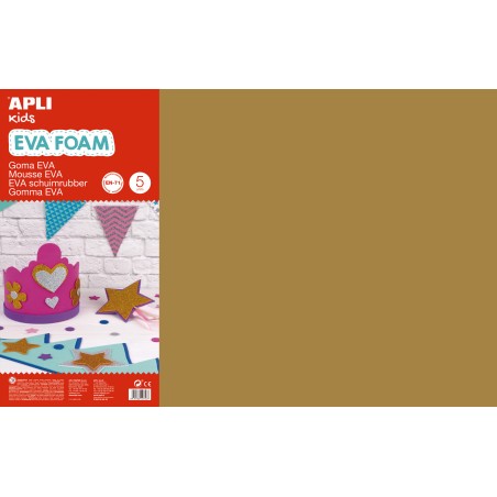 ✅ Appli Lot de 5 Mousse Marron EVA couleur Marrón en stock