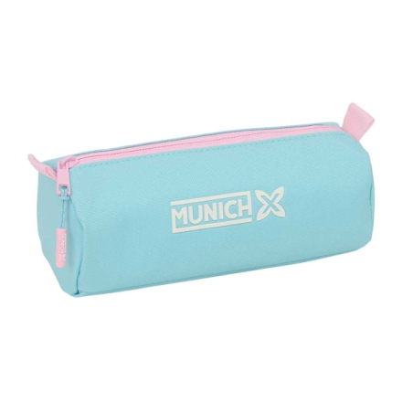 trousse bleu pastel Safta zippée