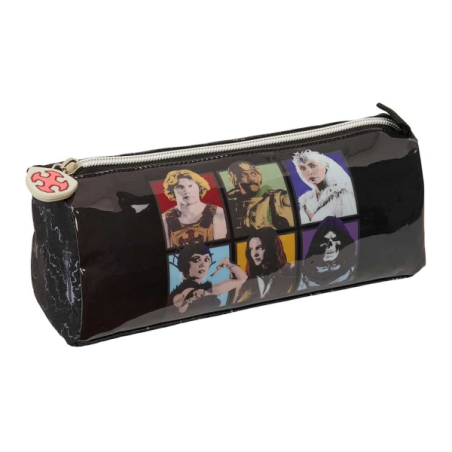 Trousse grise noire Safta zippée