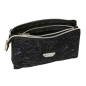 Trousse Masters of the Universe à 3 compartiments, gris et noir, 22 x 12 x 3 cm