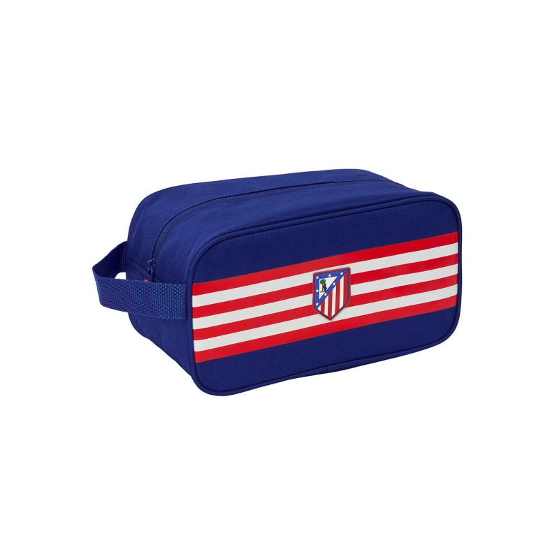 Zapatillero Atletico de Madrid 6L bleu marine 29x15x14cm