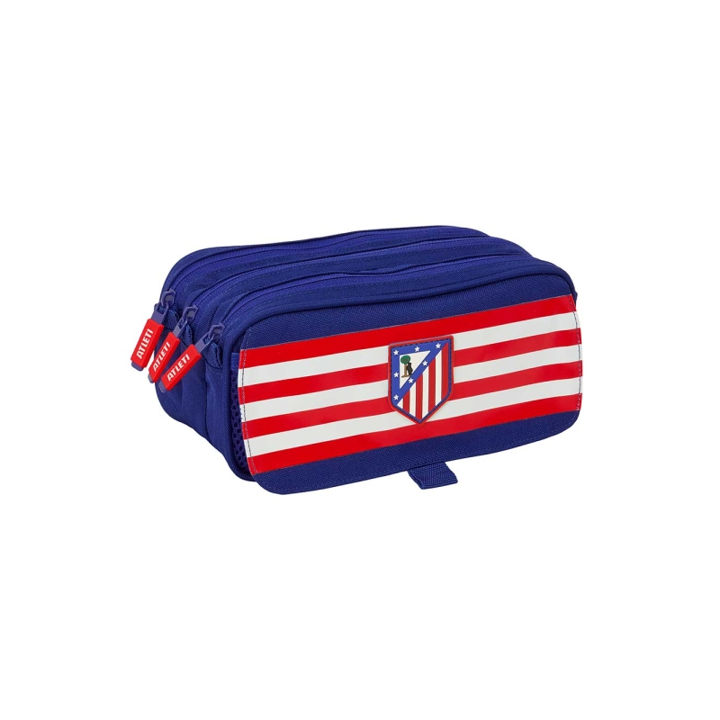 Trousse Atlético de Madrid 3 compartiments bleu marine Trousse Atlético de Madrid 3 compartiments bleu marine