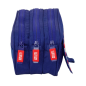 Trousse Atlético de Madrid 3 compartiments bleu marine Trousse Atlético de Madrid 3 compartiments bleu marine