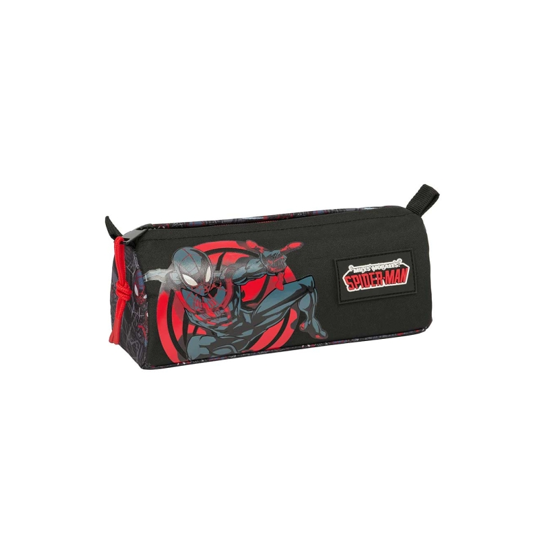Trousse Safta Miles Morales noir rouge 1,20L 210x70x80mm Trousse Safta Miles Morales noir rouge 1,20L 210x70x80mm