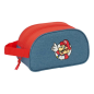 Super Mario nécessaire adaptable chariot rouge bleu 26x15x12 cm