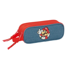 Trousse Super Mario rouge et bleue