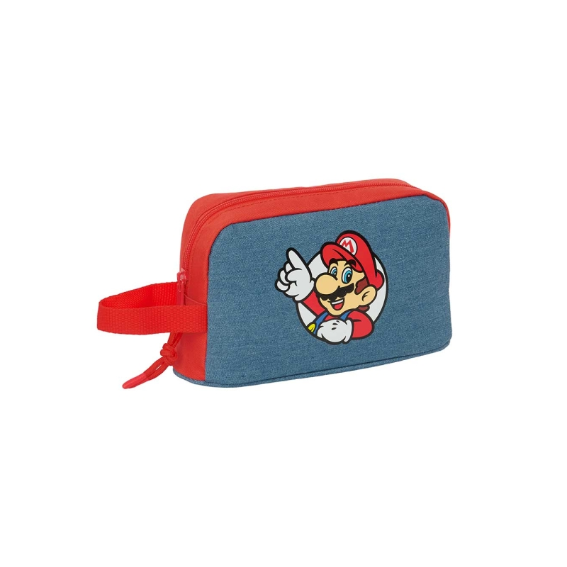 Sac isotherme Super Mario, porte‑aliments rouge et bleu, 21,5 x 12 x 6,5 cm Sac isotherme Super Mario, porte‑aliments rouge et bleu, 21,5 x 12 x 6,5 cm