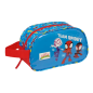 Trousse de toilette Spidey Safta 5L rouge bleu poignée trolley Trousse de toilette Spidey Safta 5L rouge bleu poignée trolley