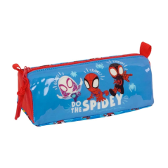 Trousse Spidey rouge et bleue zippée