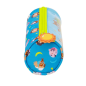 Trousse ronde La Granja de Zenon bleu jaune 20x7x7 cm Trousse ronde La Granja de Zenon bleu jaune 20x7x7 cm