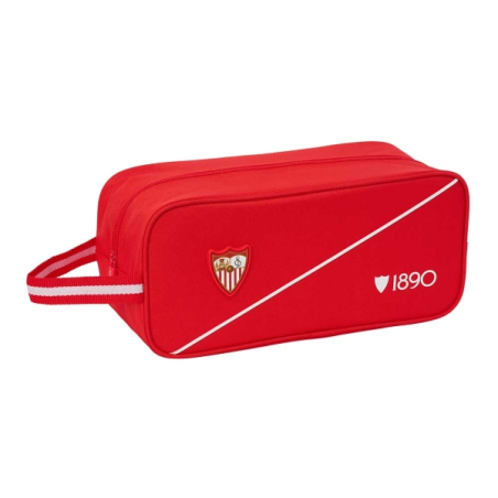 sac à chaussures rouge Sevilla FC Safta