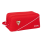 Sac à chaussures Sevilla FC 9 L rouge 34 x 15 x 18 cm avec poignée