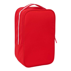 Sac à chaussures double Sevilla FC rouge 21x36x16 avec poignée