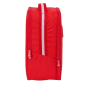 Sac à chaussures double Sevilla FC rouge 21x36x16 avec poignée Sac à chaussures double Sevilla FC rouge 21x36x16 avec poignée