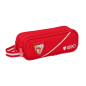 Trousse Sevilla FC 2 compartiments rouge 21x8x6cm 1L