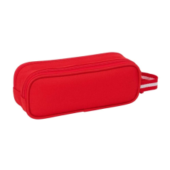 Trousse Sevilla FC 2 compartiments rouge 21x8x6cm 1L