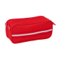 Trousse 3 compartiments Sevilla FC rouge avec poche filet