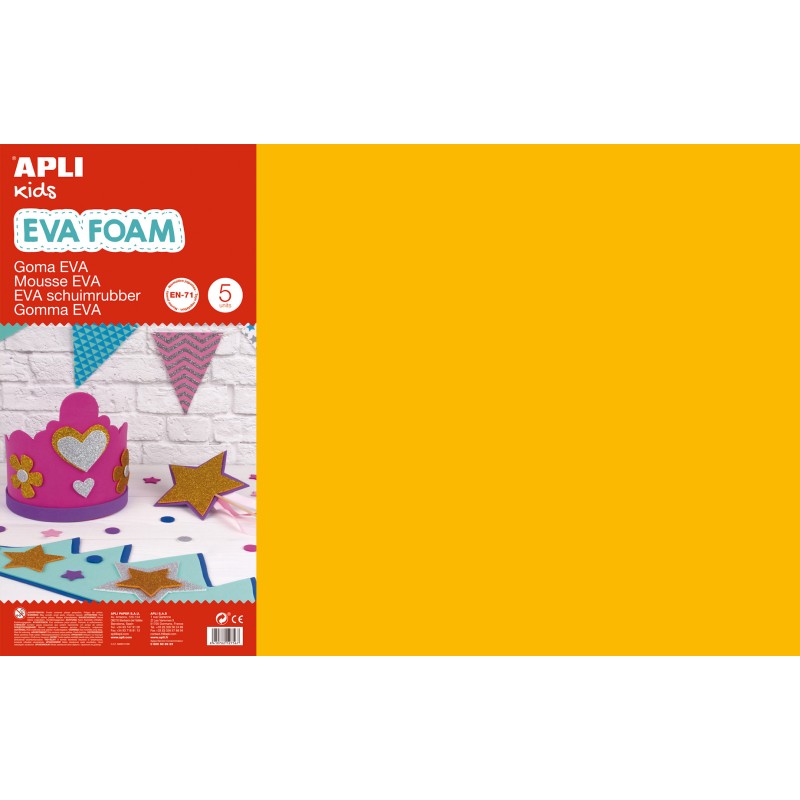 Appli Lot de 5 Mousse Orange EVA