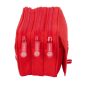 Trousse 3 compartiments Sevilla FC rouge avec poche filet