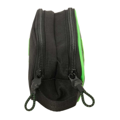 Trousse noire verte deux compartiments