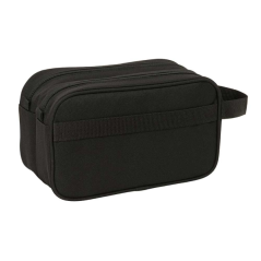 Safta Real Betis Balompie nécessaire 2 compartiments noir vert 26x15x12,5 cm