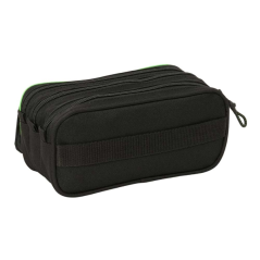 Trousse à 3 compartiments Real Betis Balompié noir et vert