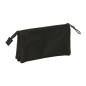Trousse à 3 compartiments Real Betis Balompié noir et vert 22 x 12 x 3 cm