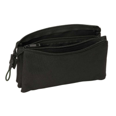 Trousse noire verte trois compartiments