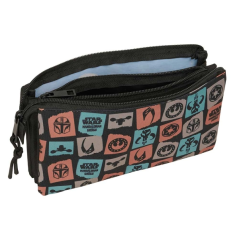 Trousse noire mandalorienne à trois compartiments