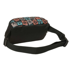 Sac banane Mandalorian et Grogu noir 23x14x9 cm