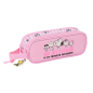 Trousse Snoopy 2 compartiments rose 21x8x6cm 1L Trousse Snoopy 2 compartiments rose 21x8x6cm 1L