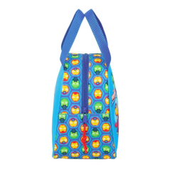 trousse toilette Iron Man bleue
