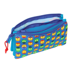 Trousse Iron Man bleue zippée