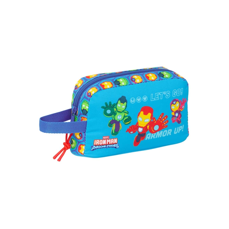 Boîte à lunch isotherme Iron Man 1,7L bleu 215x65x120mm Boîte à lunch isotherme Iron Man 1,7L bleu 215x65x120mm