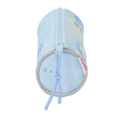 Trousse ronde bleu pastel Safta