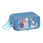Trousse La Reine des Neiges 3 compartiments bleu 1,72L Trousse La Reine des Neiges 3 compartiments bleu 1,72L